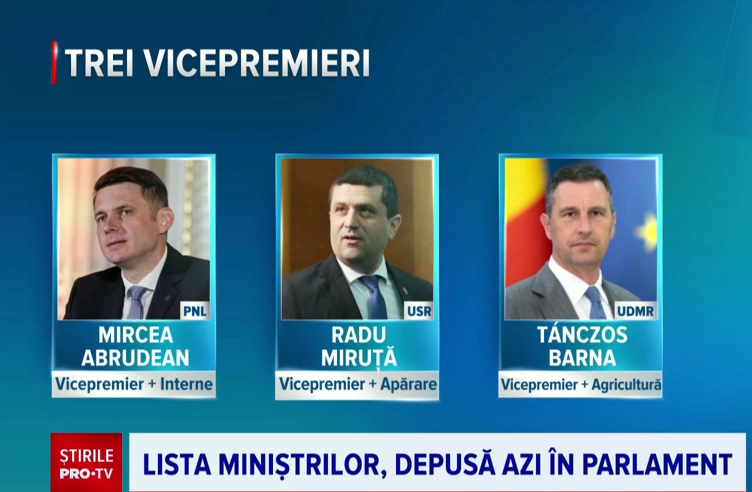 LIVE UPDATE. Siegfried Mureșan depune astăzi la Parlament forma finală a programului de guvernare și lista miniștrilor
