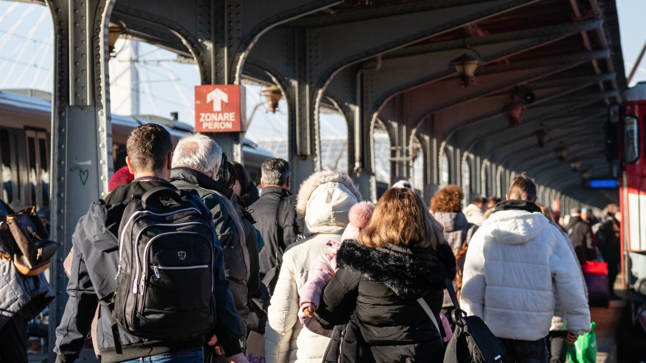 Circulația feroviară temporar afectată în Gara de Nord din cauza unei defecțiuni tehnice