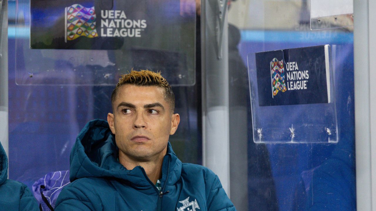 Cristiano Ronaldo rămâne rezervă în meci oficial după 18 ani