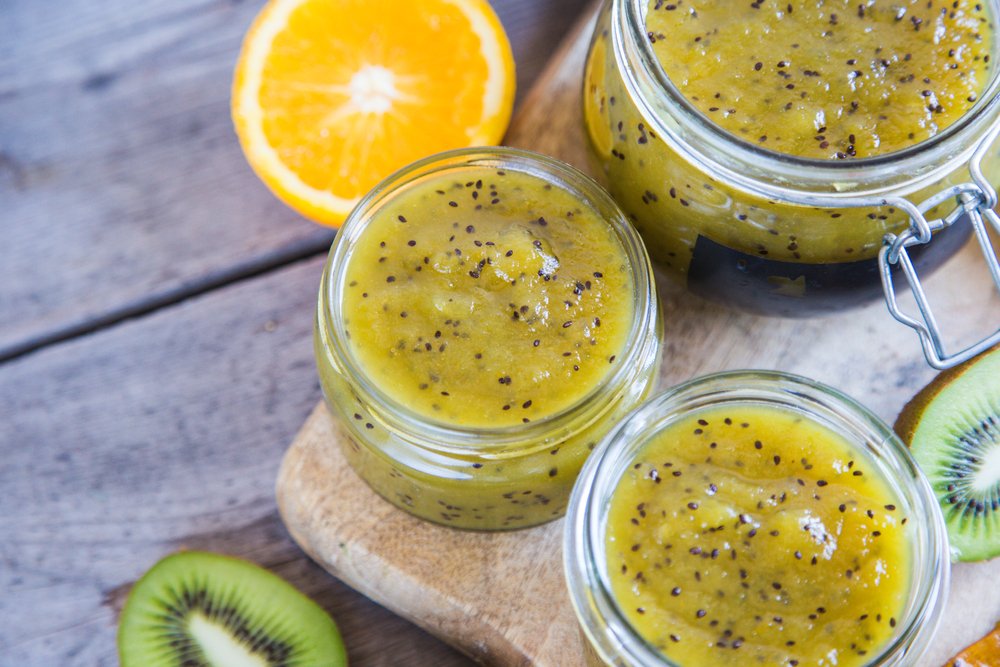 Cum se face gemul de kiwi cu semințe de chia. Rețeta ușoară, cu puține ingrediente
