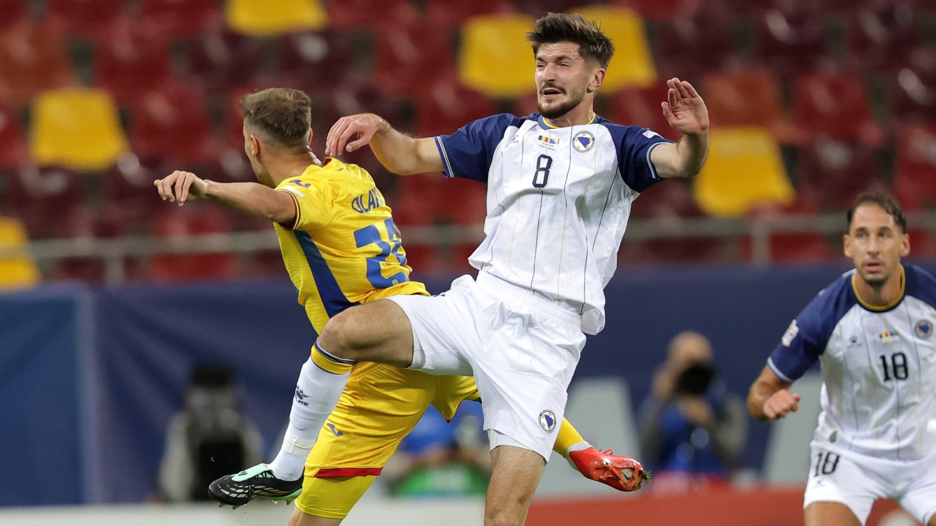 LIVE Score | România - Bosnia, acum, în Liga Națiunilor. „Plouă” cu goluri pe Arena Națională, în prima repriză