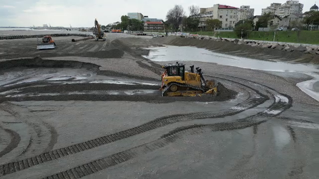 Litoralul se lărgește din nou. Plajele dintre Saturn și Mangalia se extind cu 60 de hectare