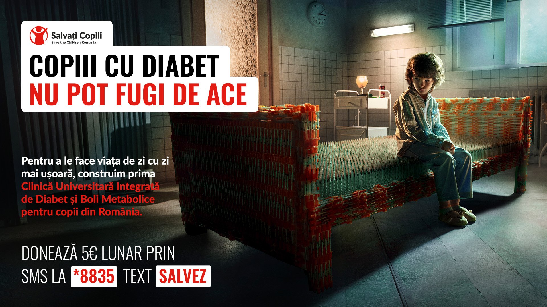 (P) AU. Primul pat din ace: copilăria trăită cu diabet de tip 1 și clinica pe care România nu o are încă