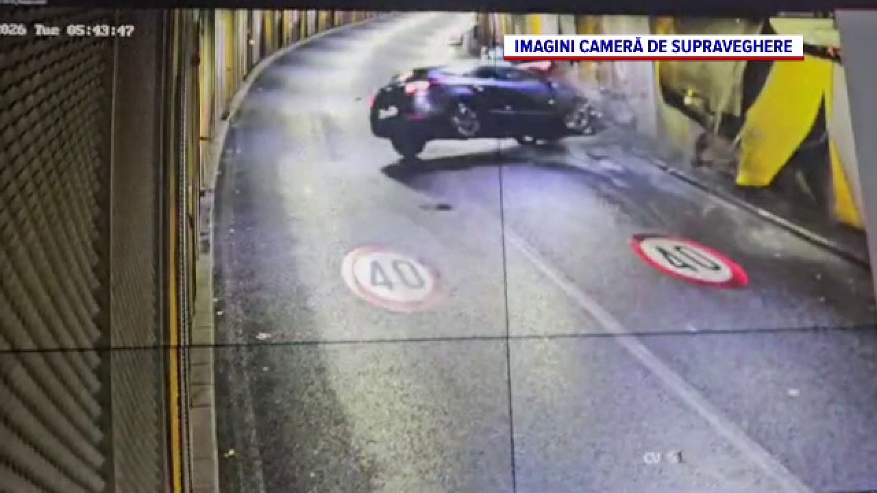 Accident grav în Pasajul Unirii din București cu doi răniți