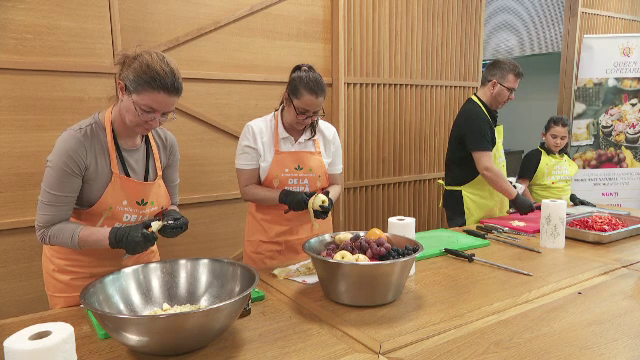 Competiție de gătit inedită la Cluj. Concurenții au transformat alimentele salvate de la risipă în rețete creative