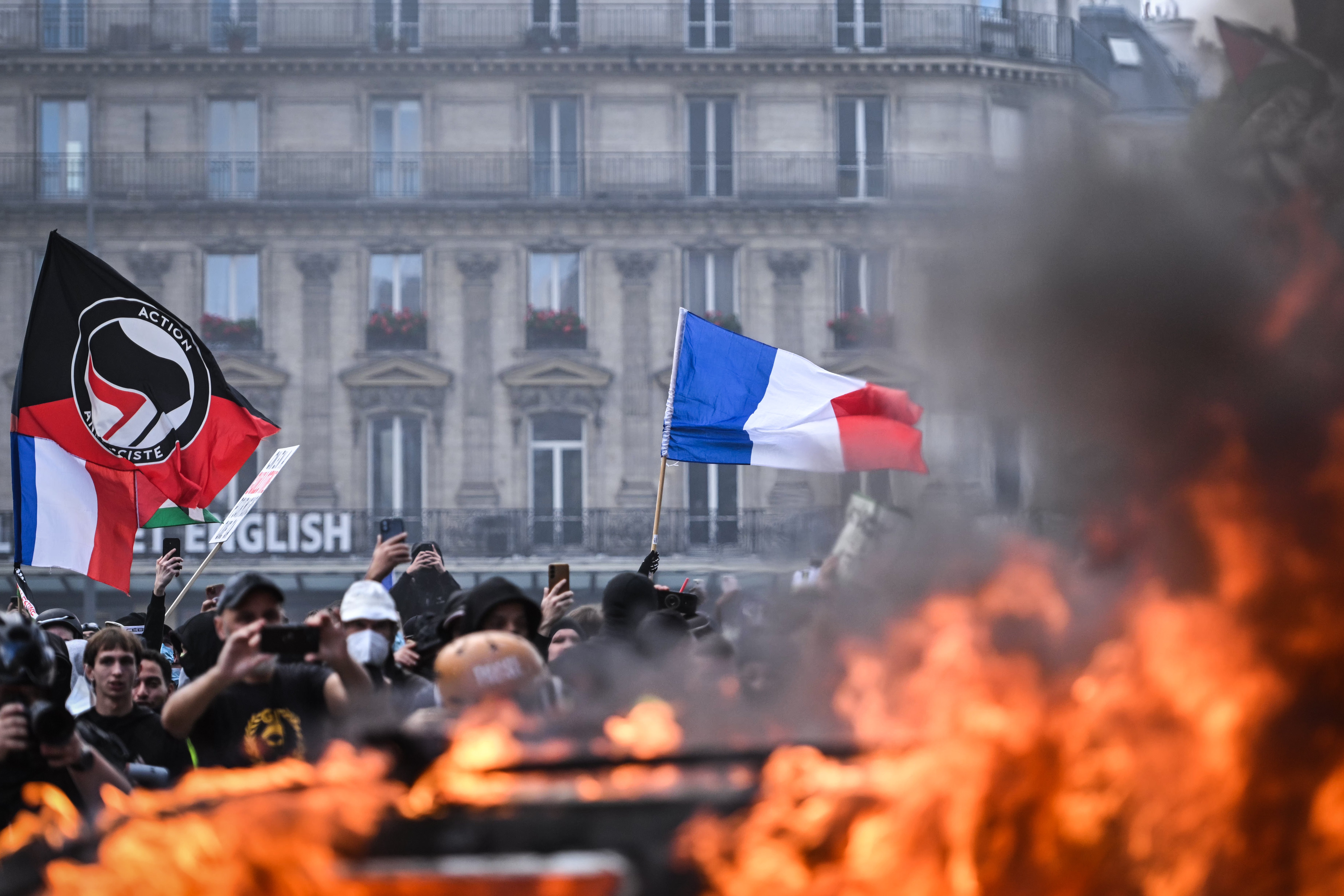 Protest violente franta gettyimages 2300138947