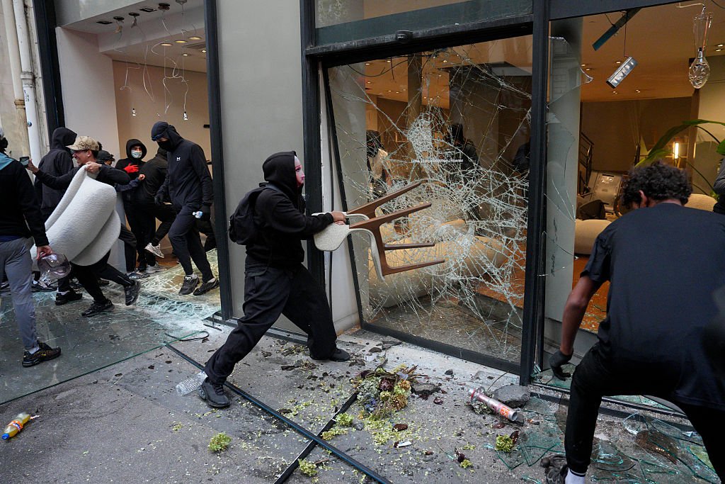 Proteste franta