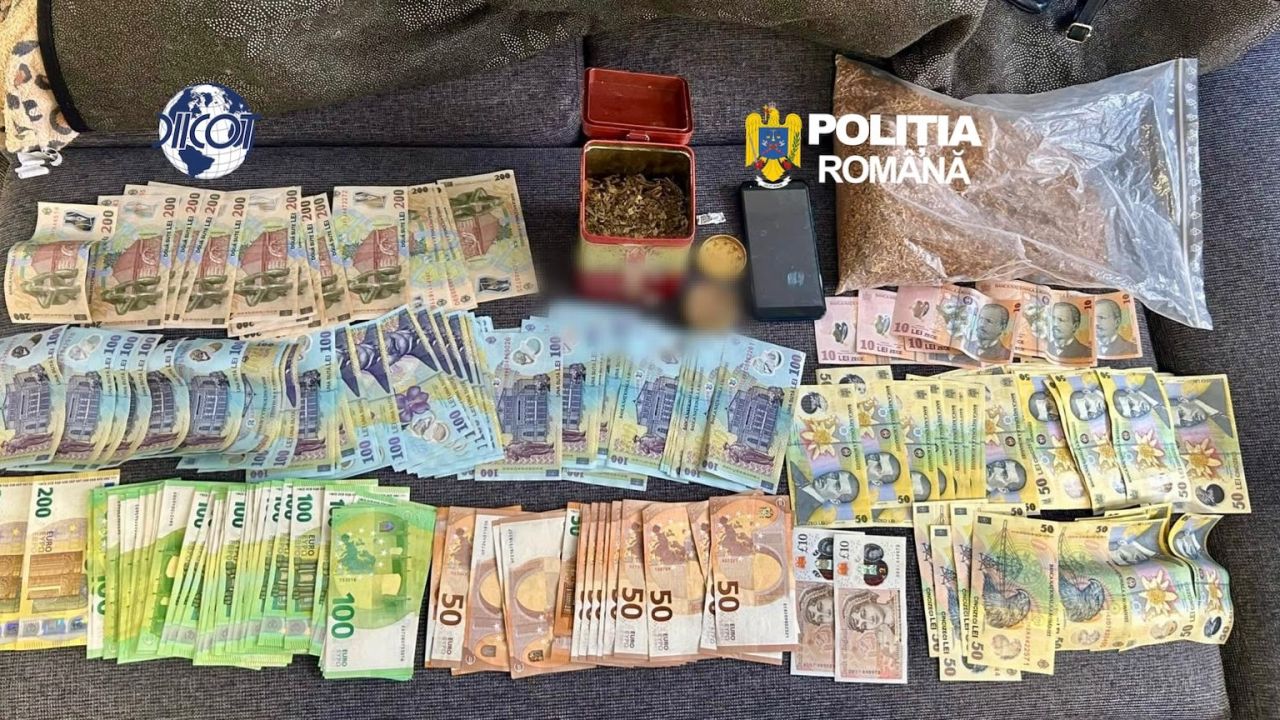 Bărbat prins în flagrant cu droguri de mare risc în Dâmbovița, arestat preventiv
